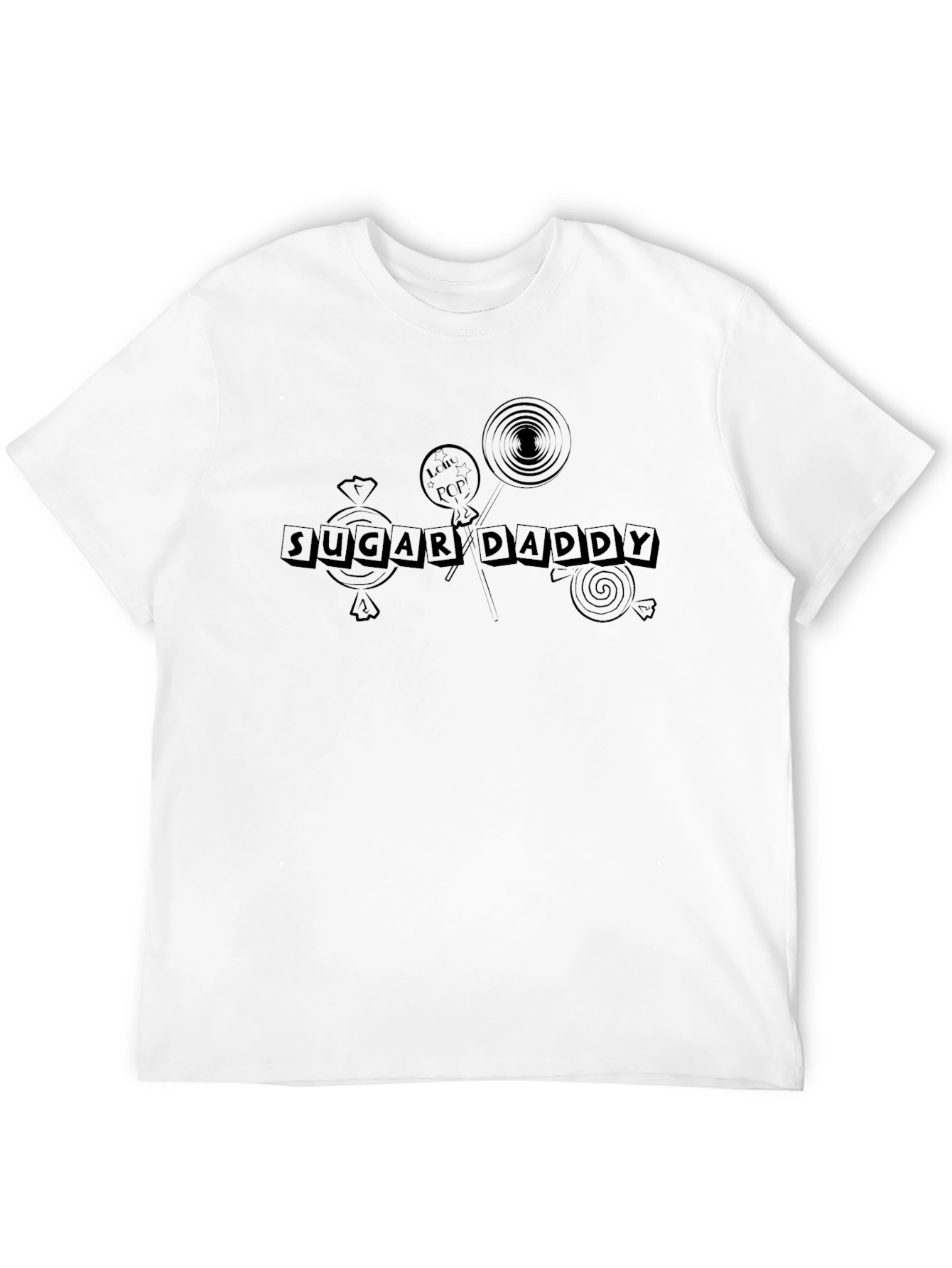 Sugar Daddy Graphic Tee - Novelty Mens T-Shirt