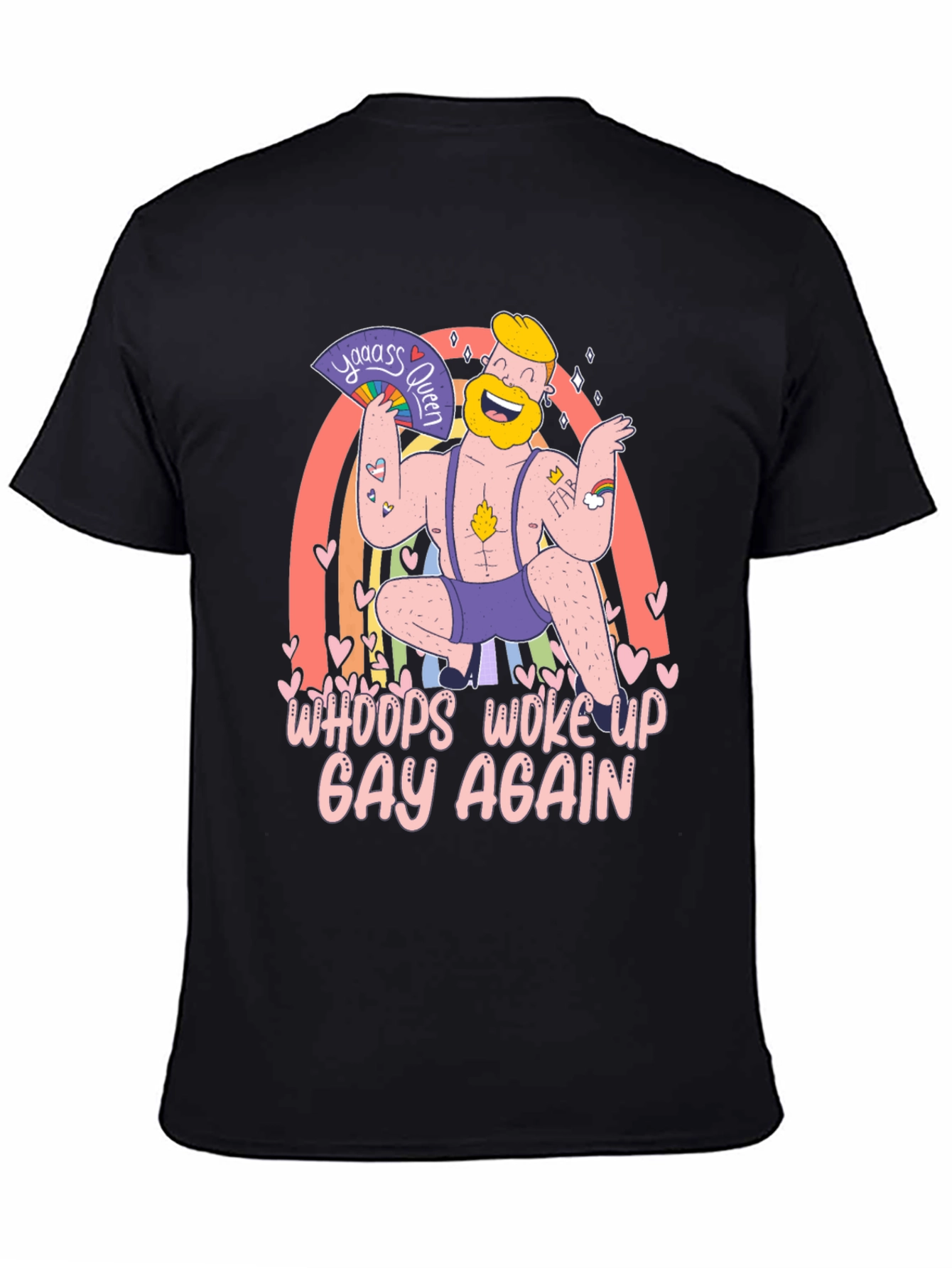 Whoops Woke Up Gay Again T-Shirt