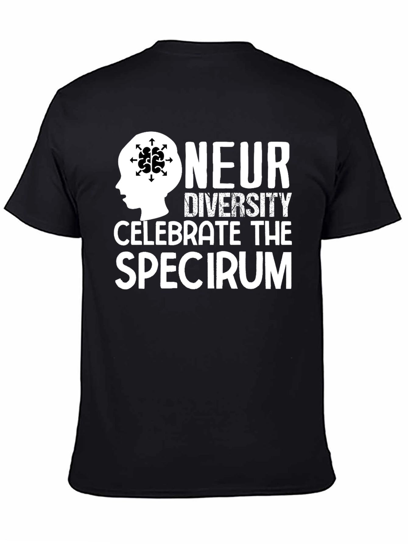 Neurodiversity Celebrate the Spectrum Graphic Tee