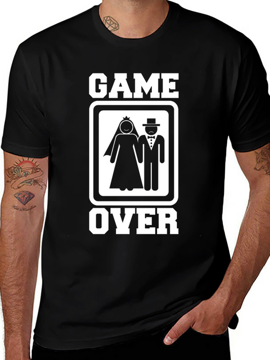 Game Over Wedding T-Shirt