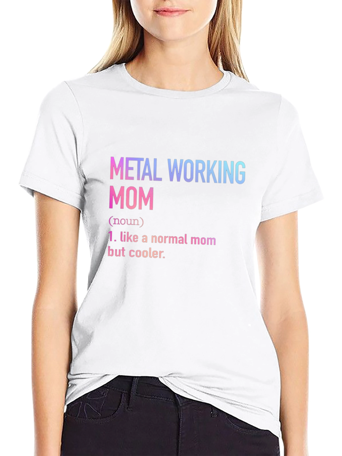Metal Working Mom Graphic Tee