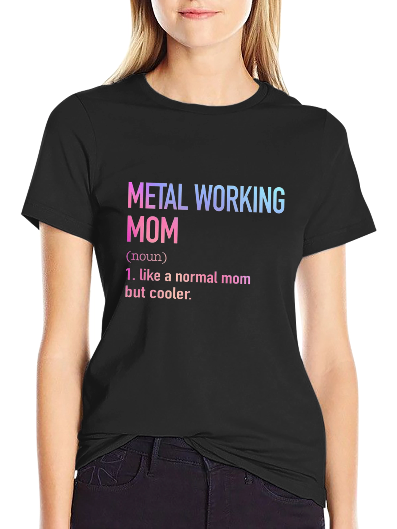 Metal Working Mom Graphic Tee