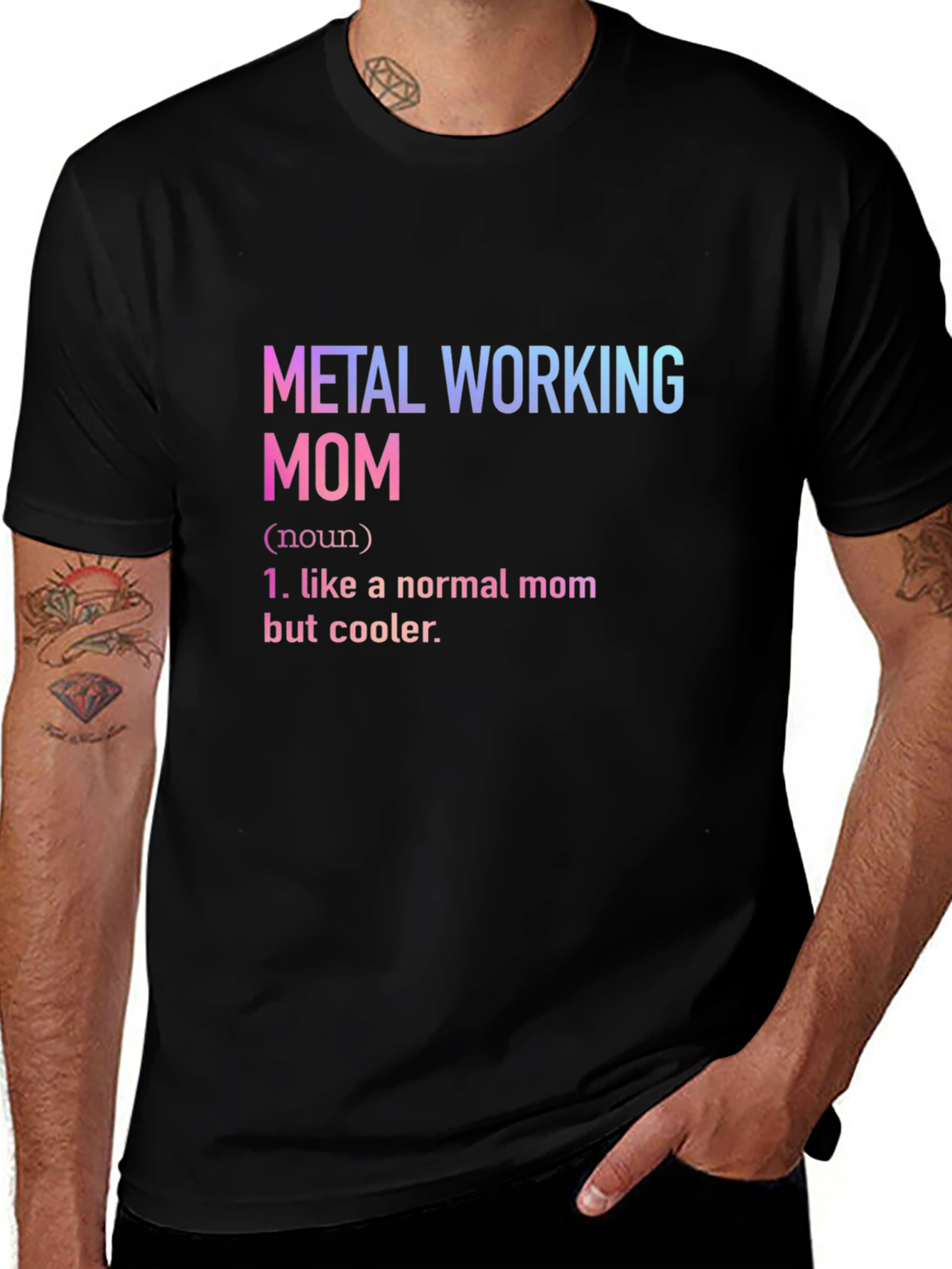 Metal Working Mom Graphic Tee