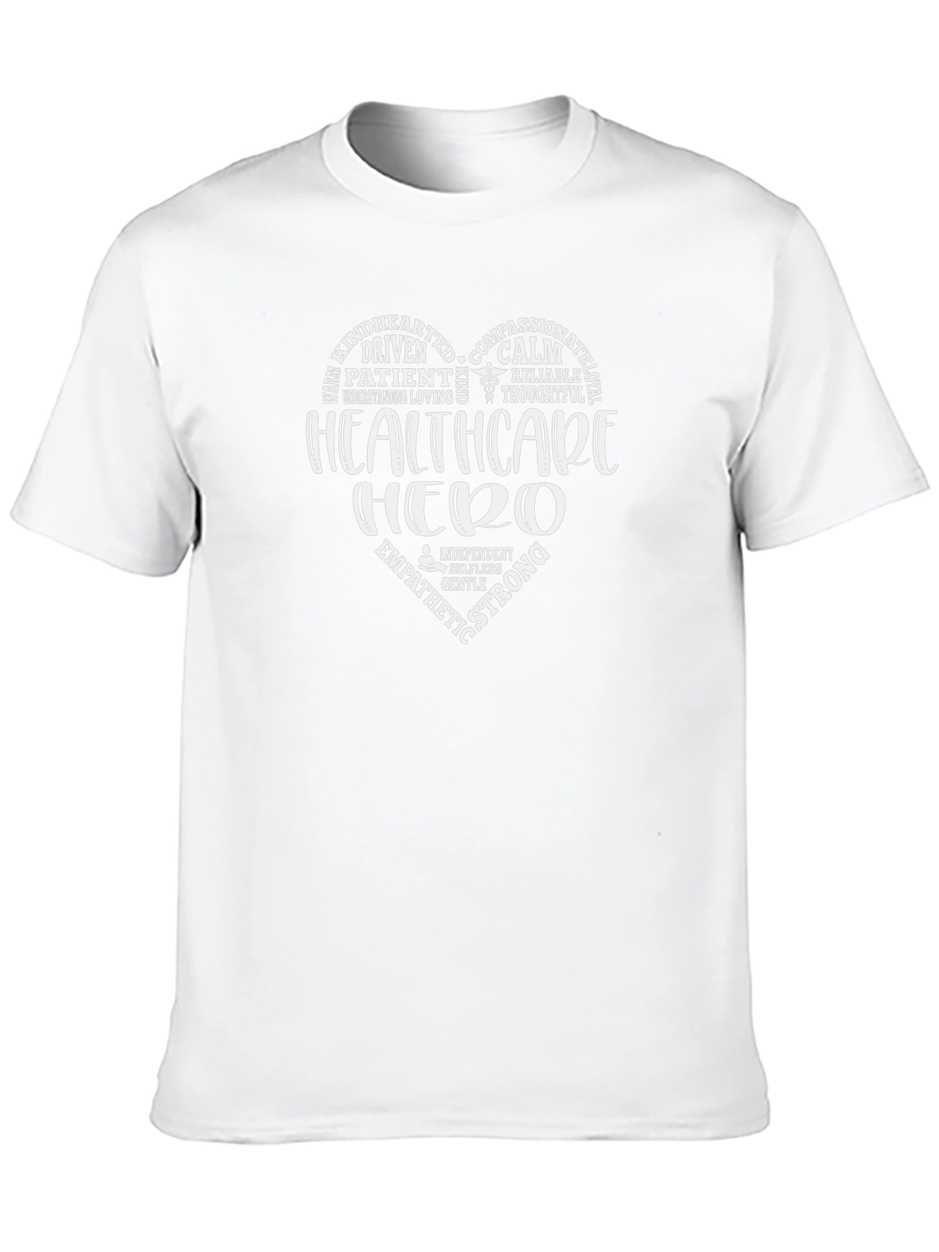Healthcare Hero Heart Graphic Tee - Unisex