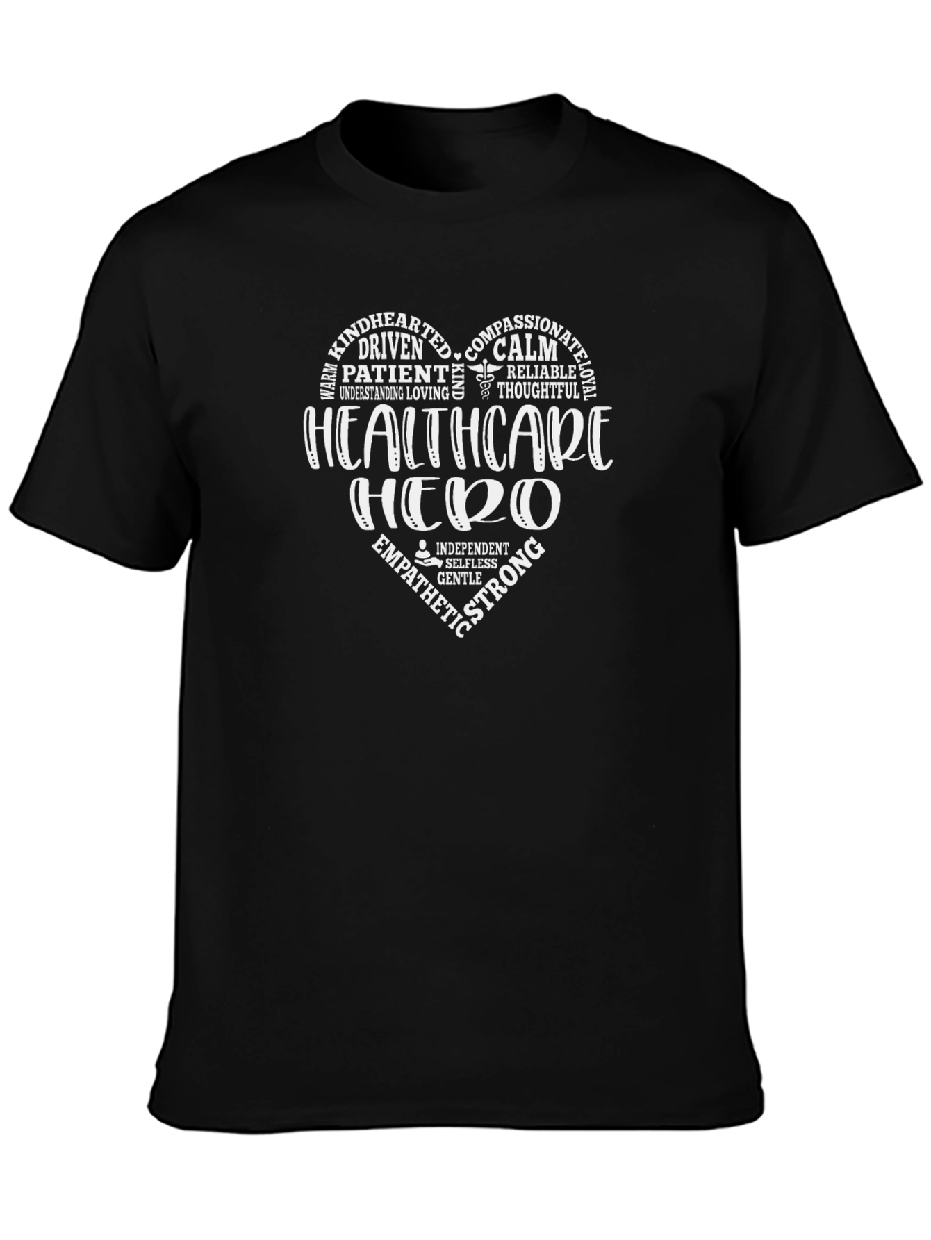 Healthcare Hero Heart Graphic Tee - Unisex