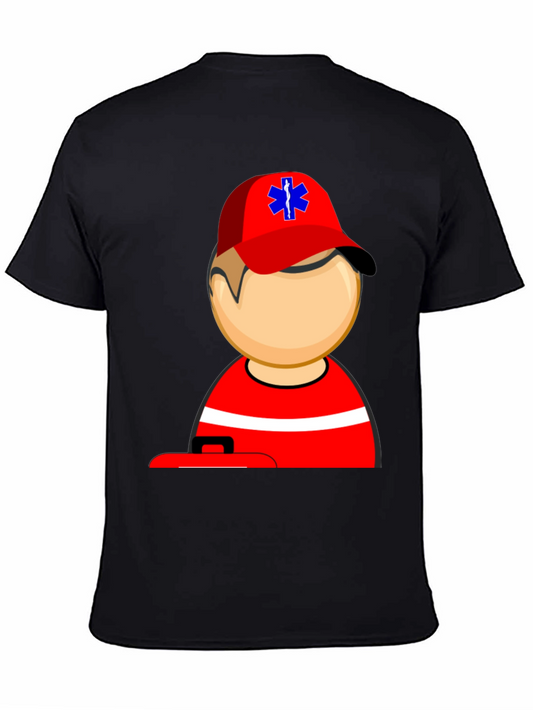 EMT Cartoon Graphic T-Shirt