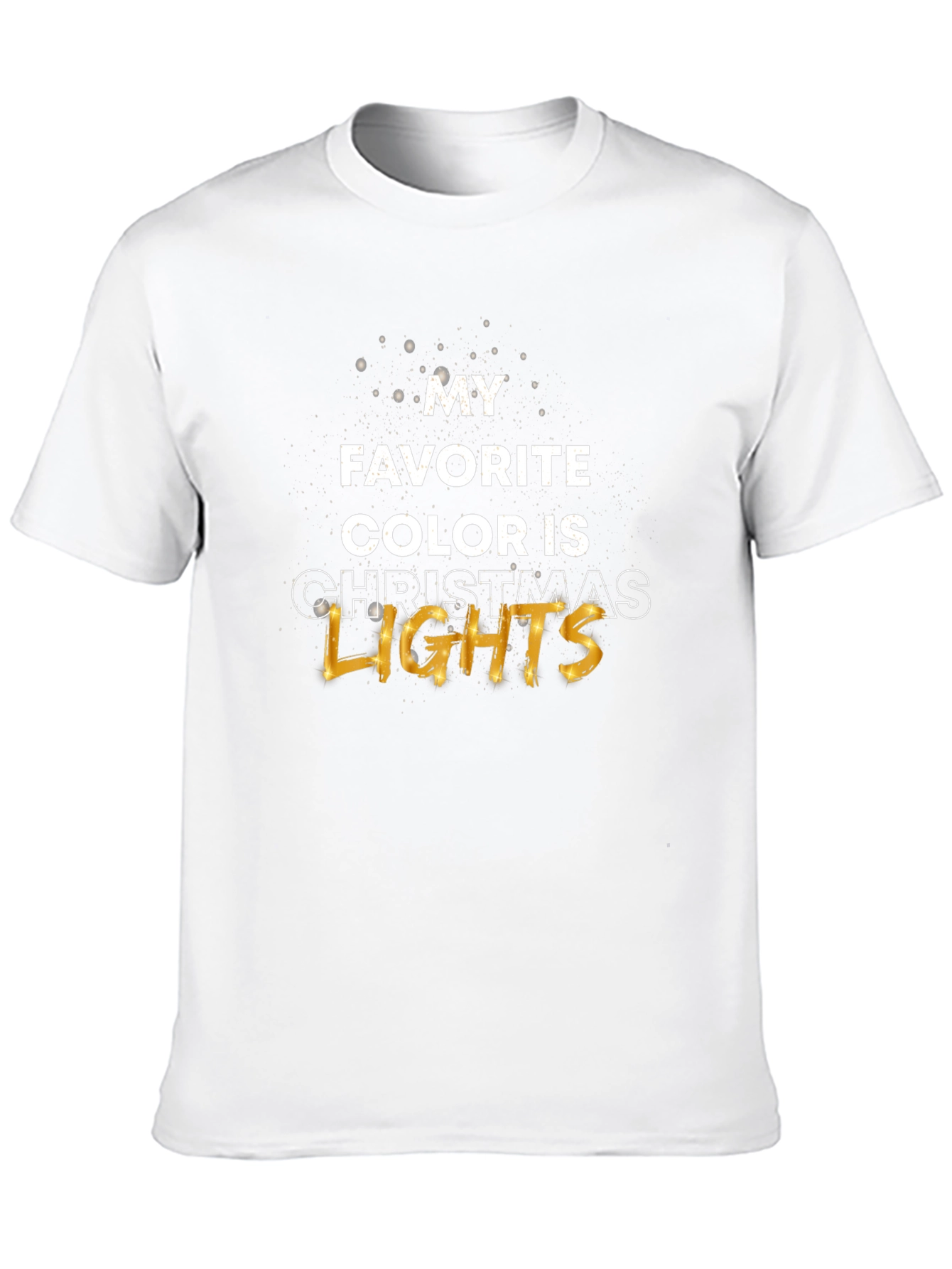 Christmas Lights T-Shirt - Holiday Apparel