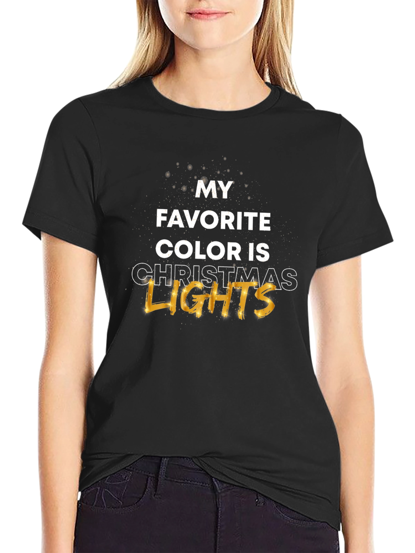 Christmas Lights T-Shirt - Holiday Apparel
