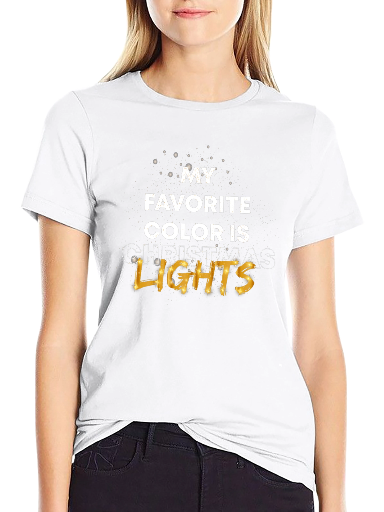 Christmas Lights T-Shirt - Holiday Apparel