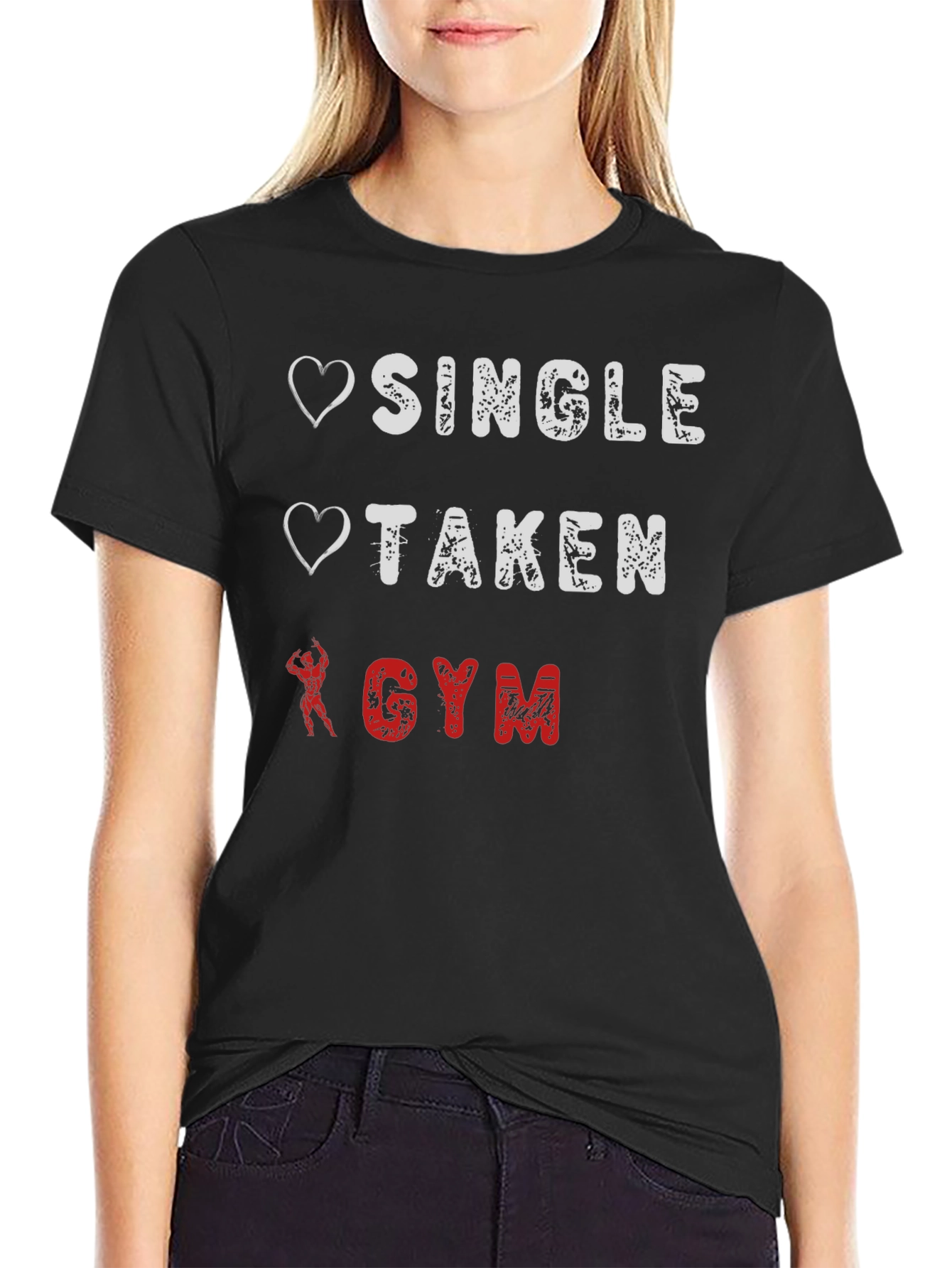 Gym Obsessed Funny Graphic T-Shirt