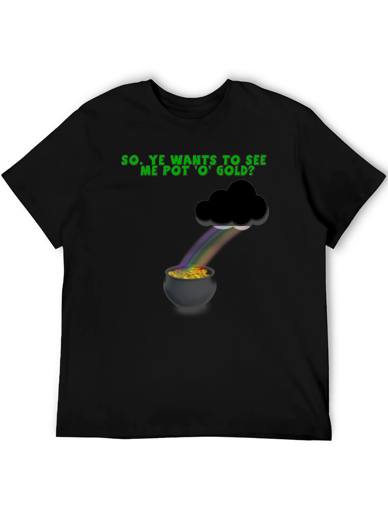Lucky Leprechauns Gold Graphic Tee