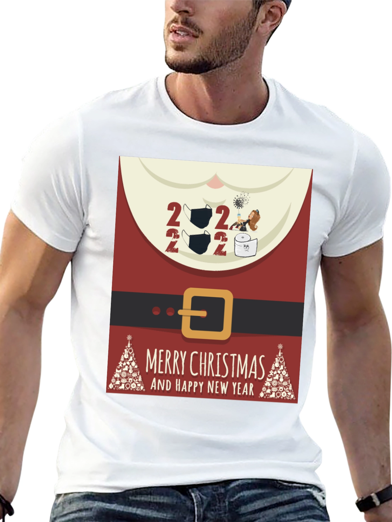 Festive 2022 Christmas T-Shirt - Holiday Cheer