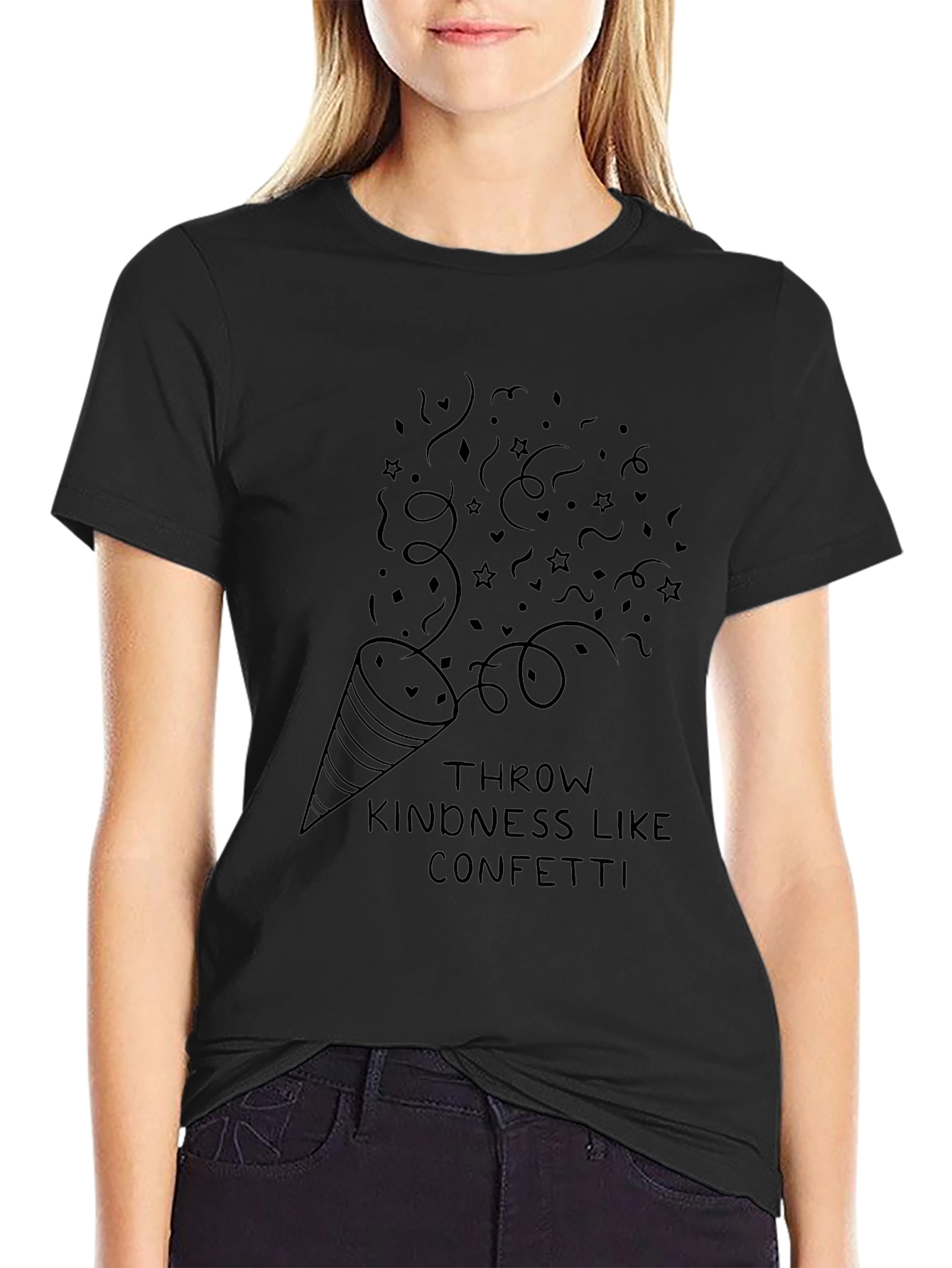 Throw Kindness Like Confetti Graphic Tee