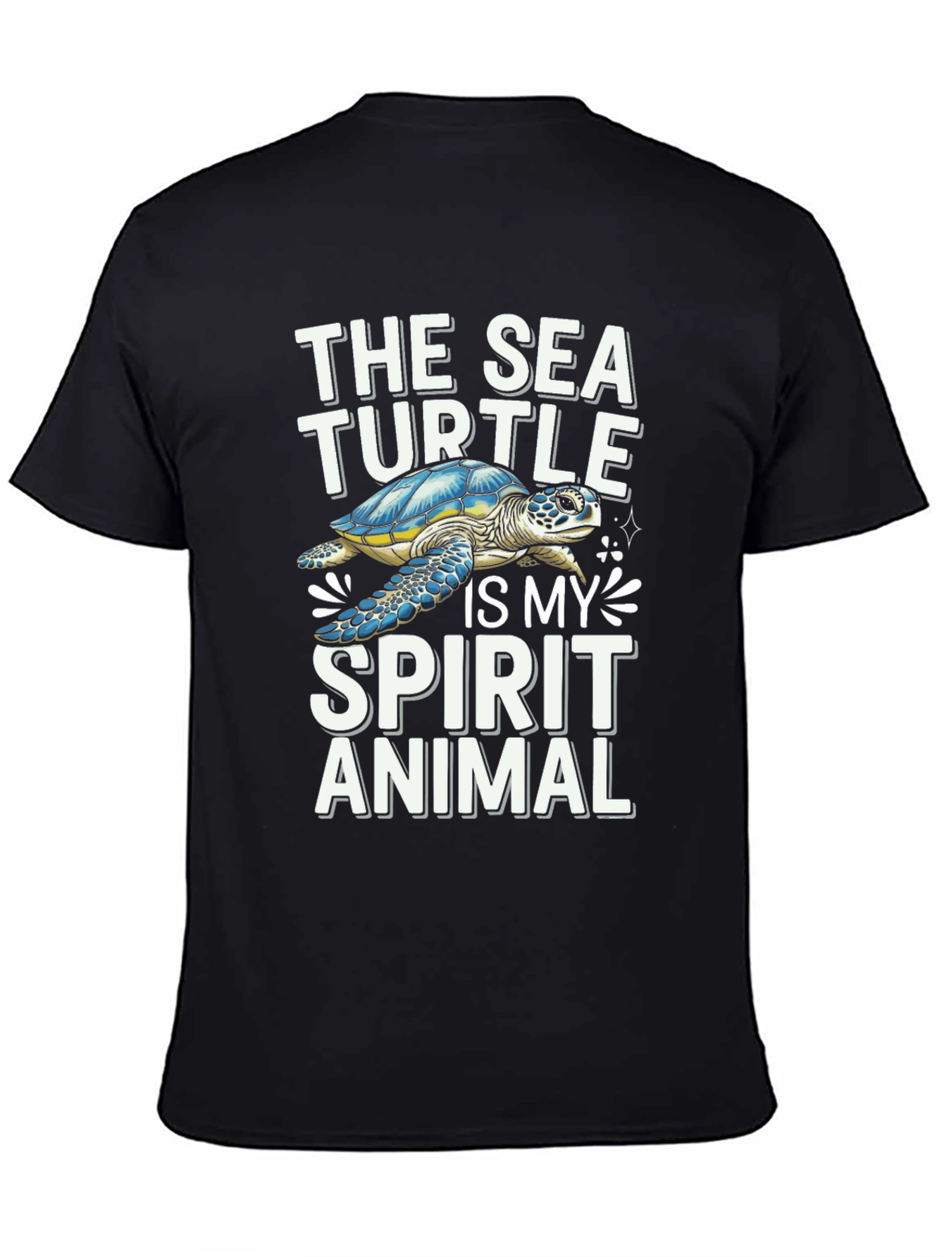 Sea Turtle Spirit Animal Graphic Tee