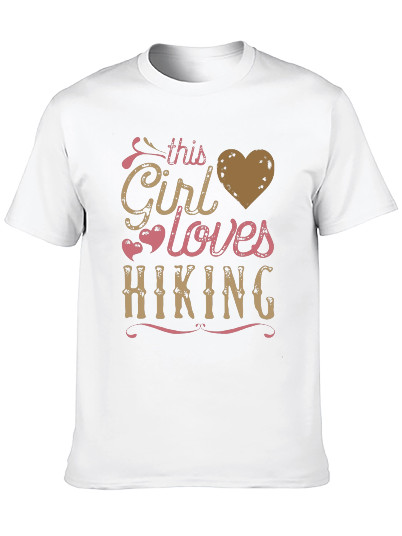 Girl Loves Hiking T-Shirt - Outdoor Adventure