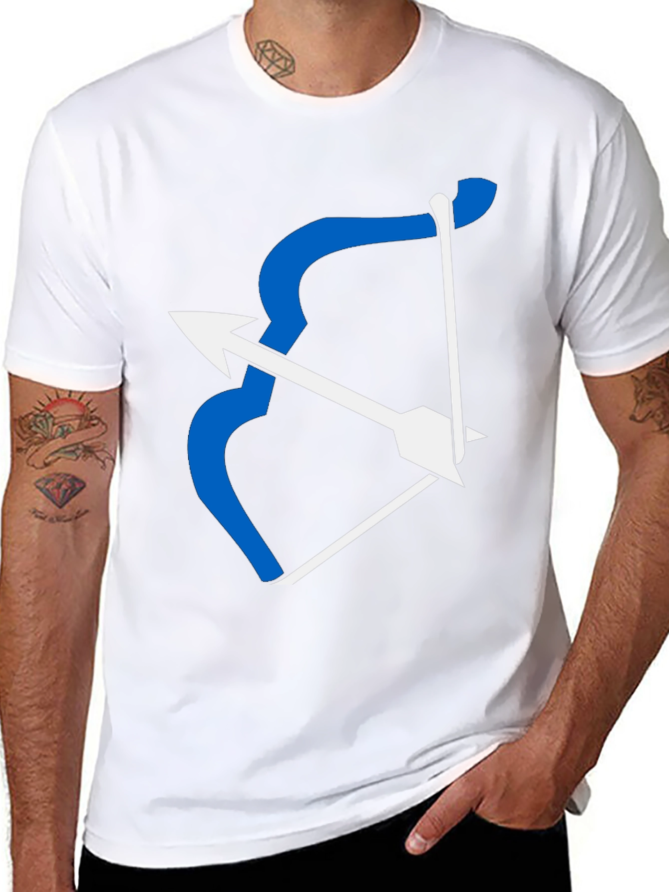 Archer Bow and Arrow Graphic Tee - Classic Fit
