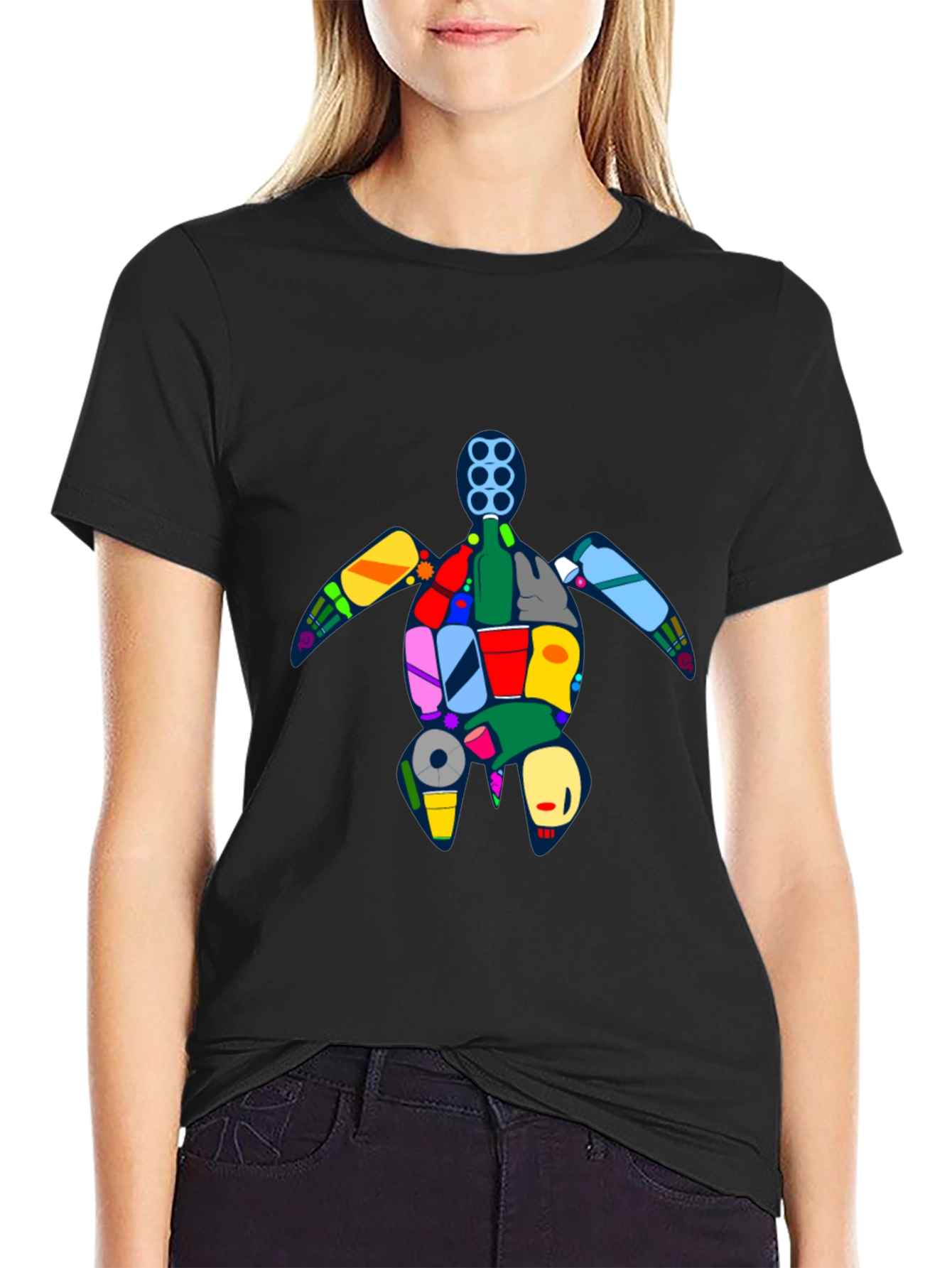 Turtle Trash Graphic Tee