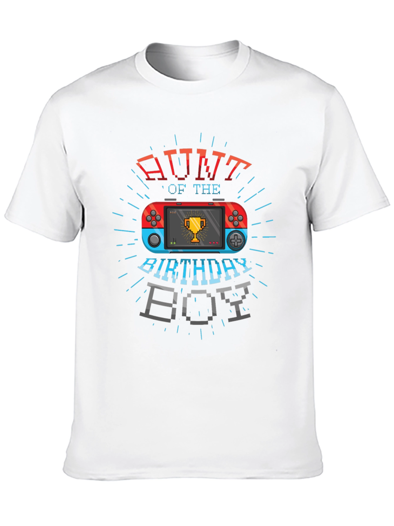 Aunt of the Birthday Boy Gaming T-Shirt