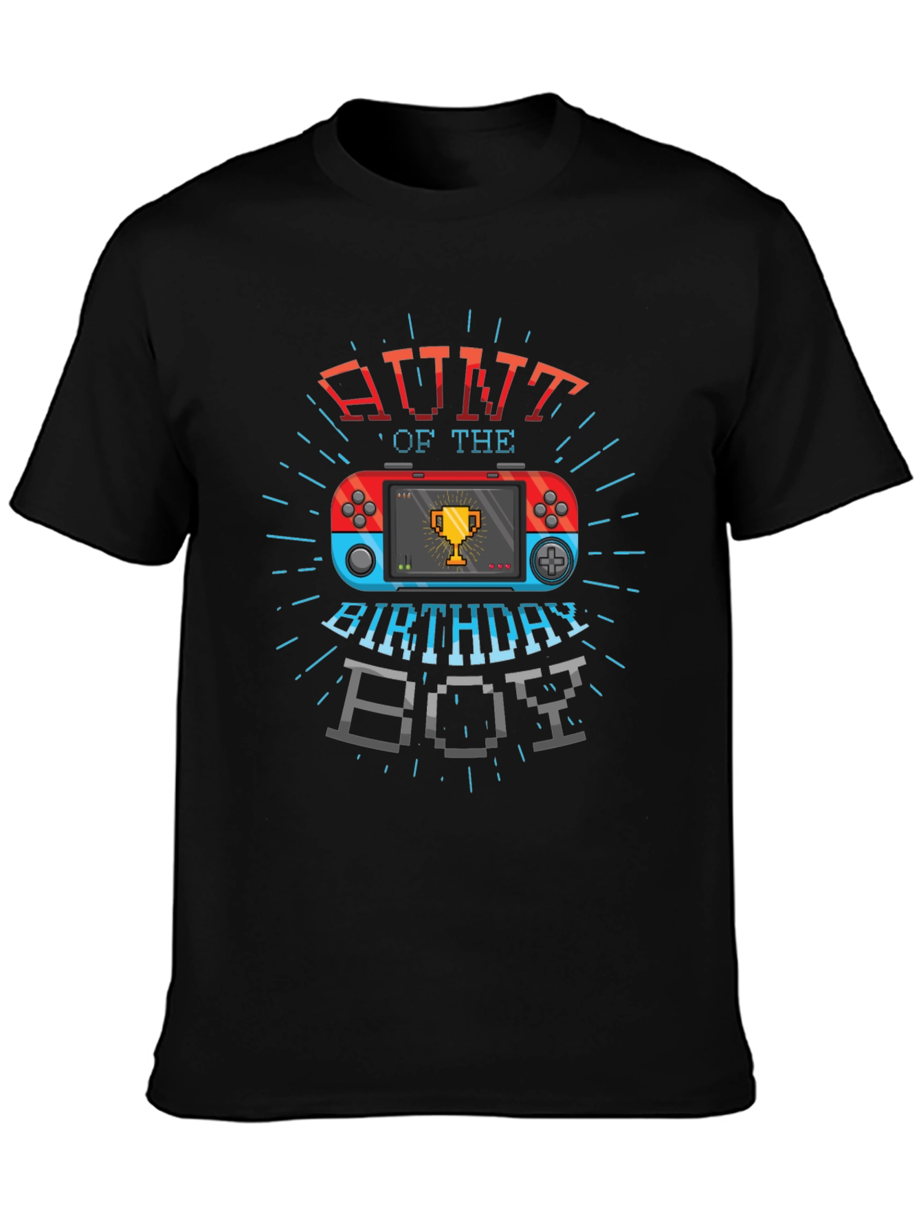 Aunt of the Birthday Boy Gaming T-Shirt