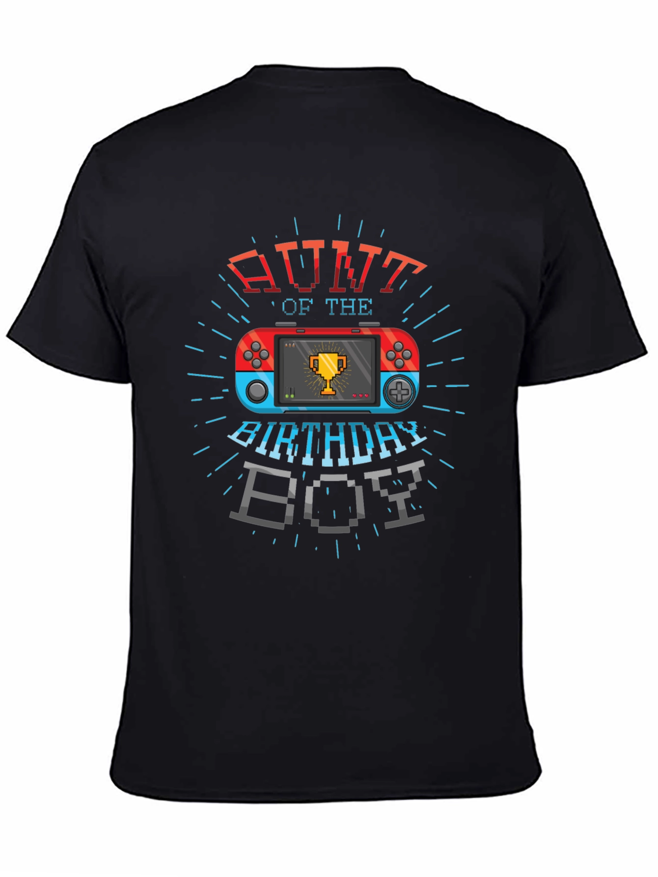 Aunt of the Birthday Boy Gaming T-Shirt