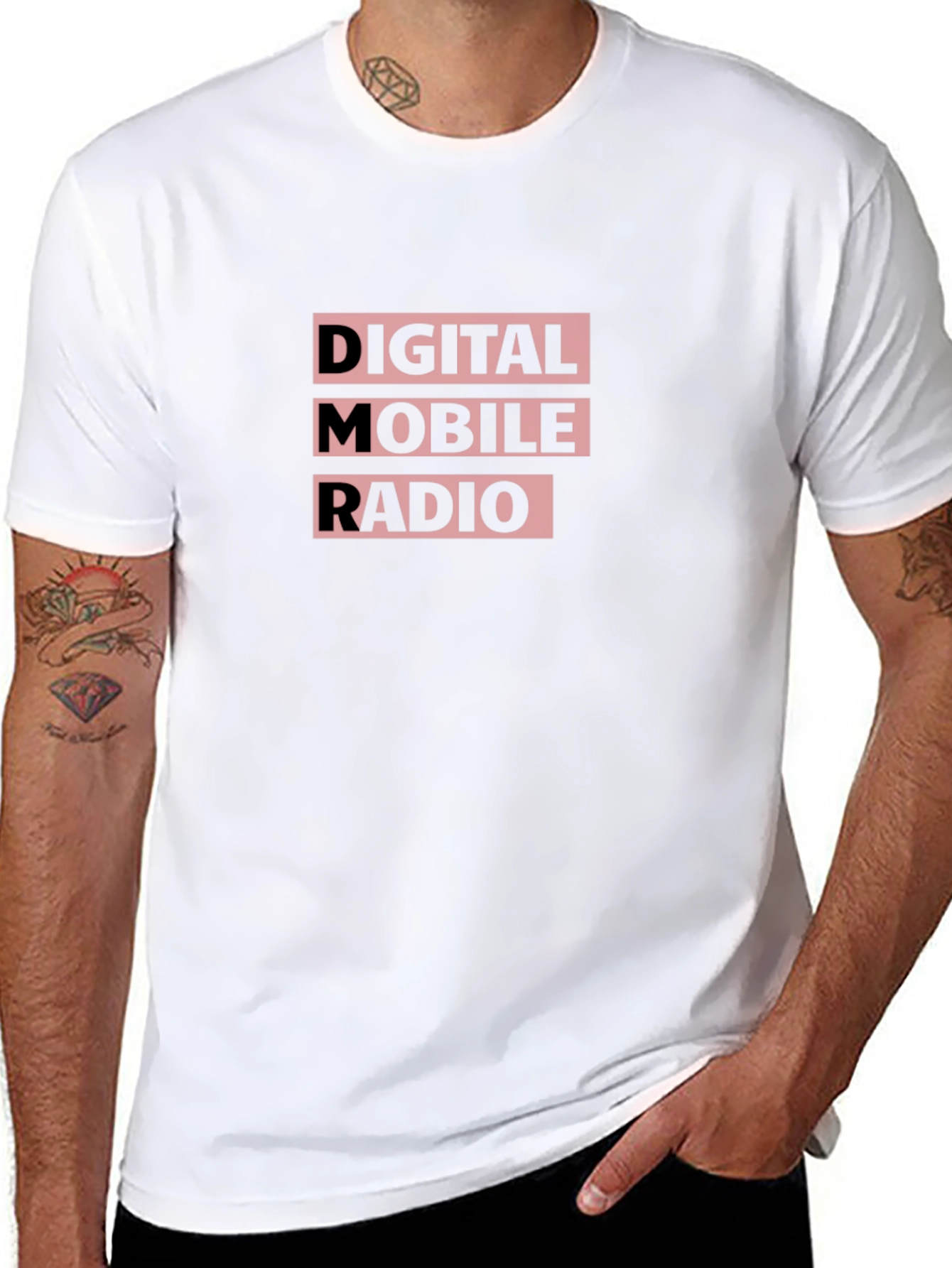 DMR Digital Mobile Radio T-Shirt - Black