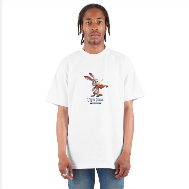 rabbit playing the violin
