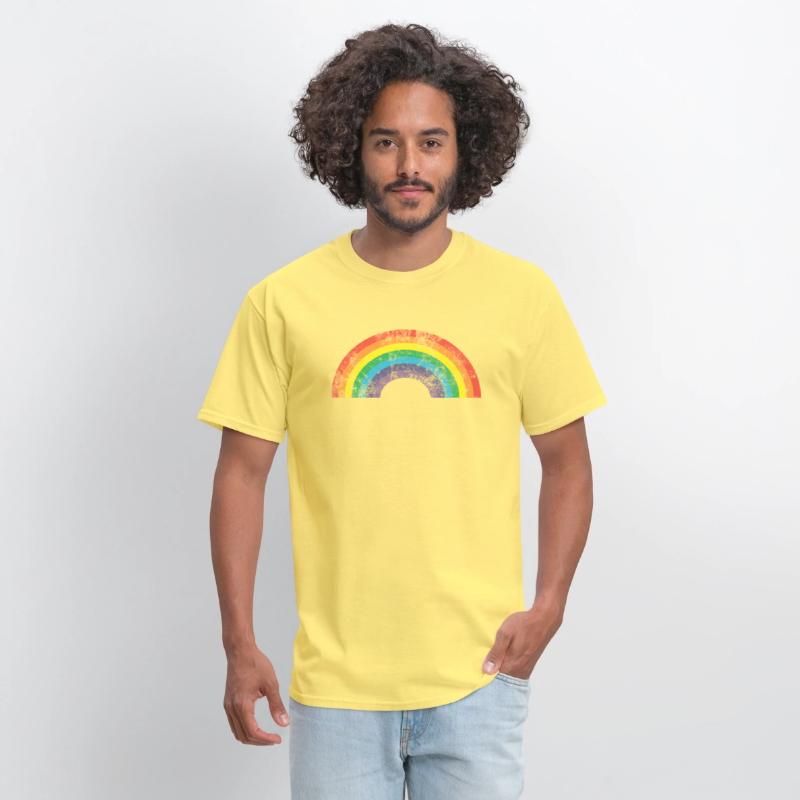 Rainbow 70'S 80'S Style