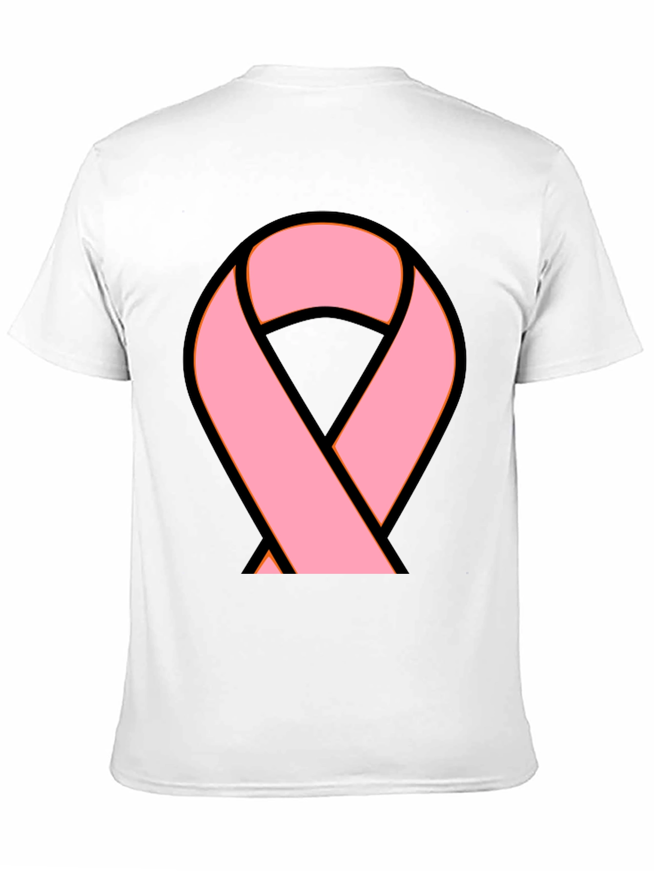 Awareness Ribbon Graphic Tee - Unisex Black T-Shirt