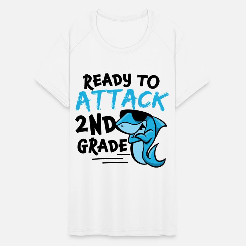 Ready To Attack 2nd Grade Shark
