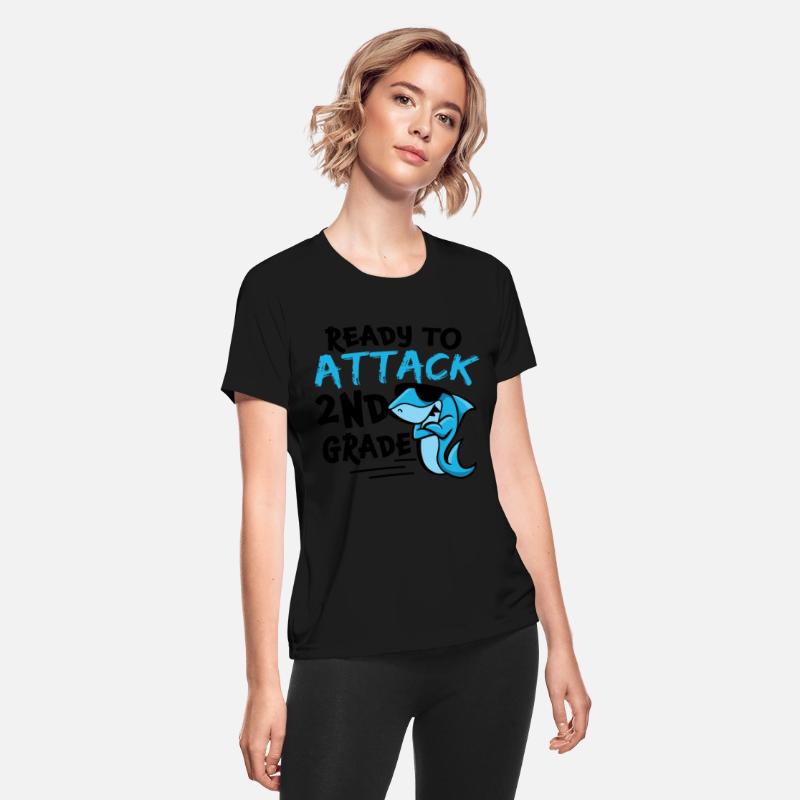 Ready To Attack 2nd Grade Shark