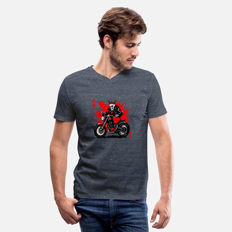Red Ace Skull Rider Artwork