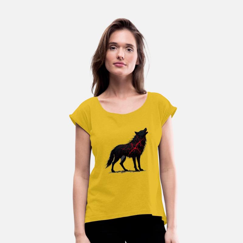 Red Streak Ink Wolf
