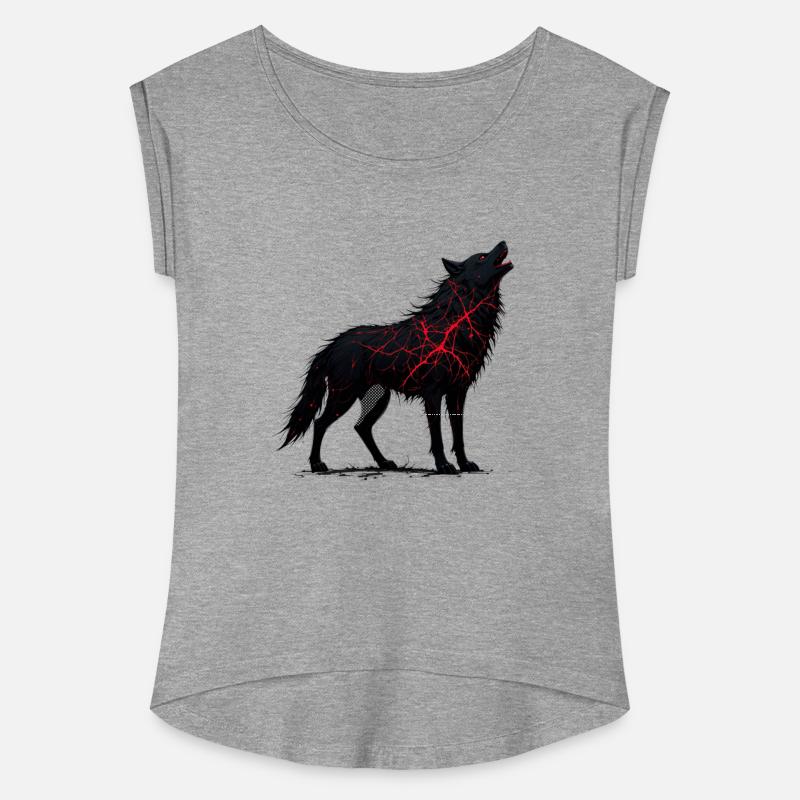 Red Streak Ink Wolf