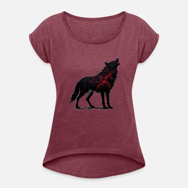 Red Streak Ink Wolf
