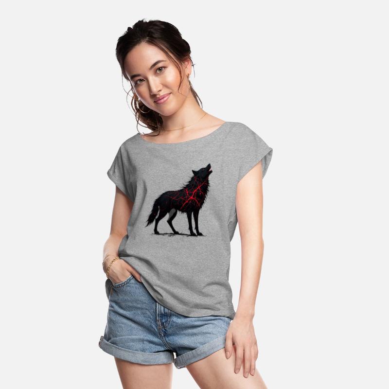 Red Streak Ink Wolf
