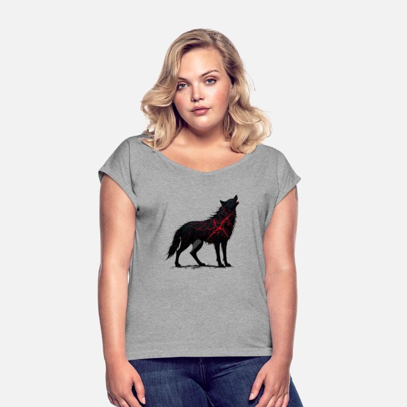 Red Streak Ink Wolf