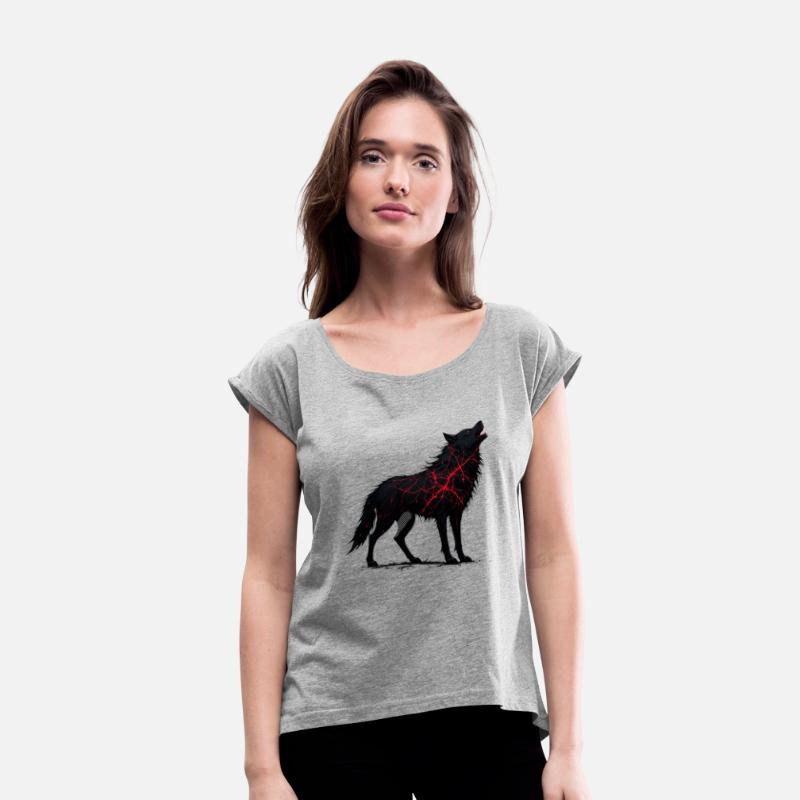 Red Streak Ink Wolf