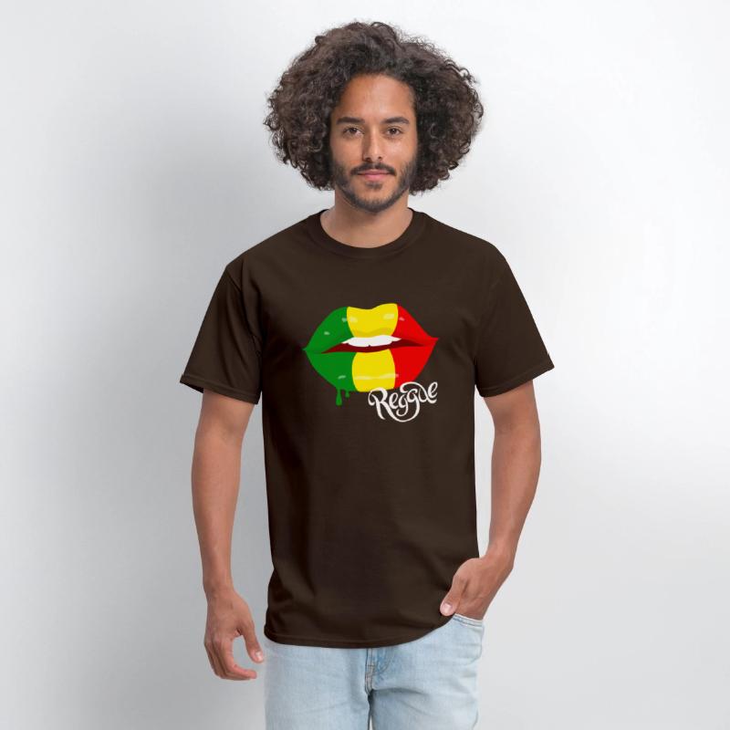 Reggae For Rastafarian Flag Lips Reggae