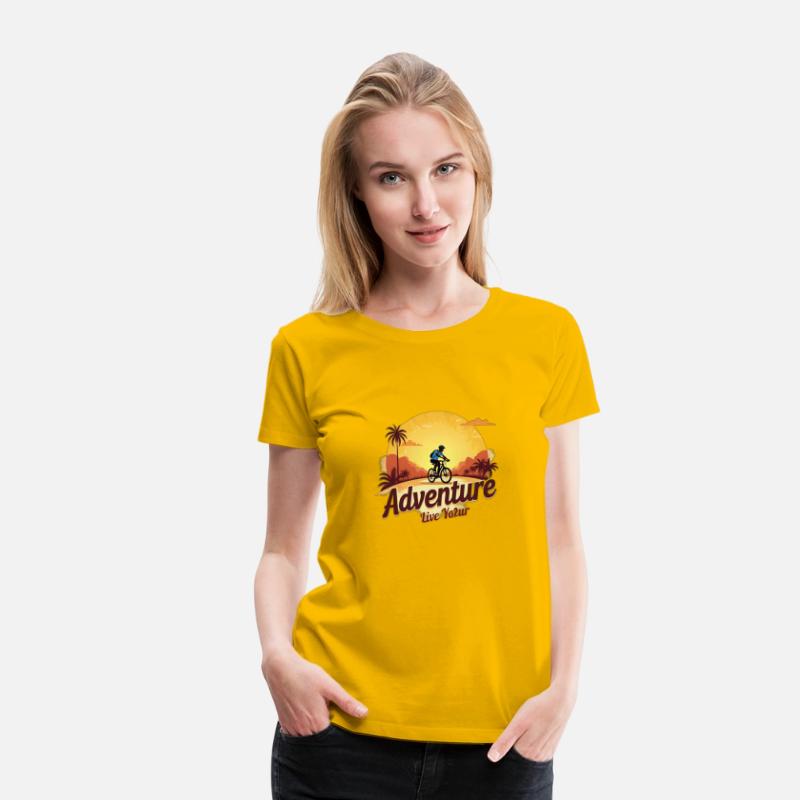 Retro Bicycle Adventure in Warm Sunlight