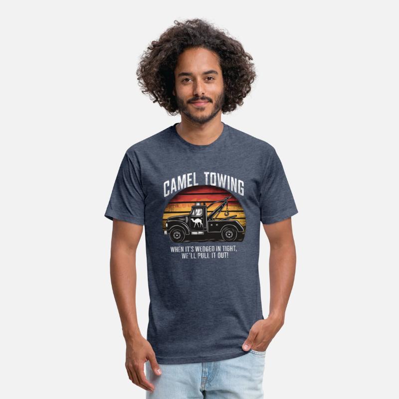 Retro Camel Towing Adult Humor