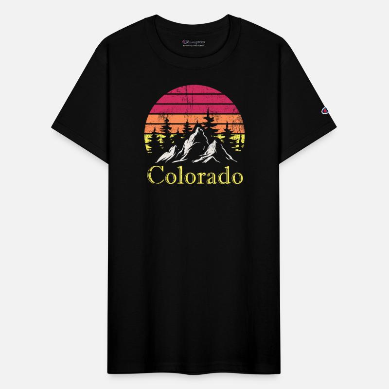 Retro Colorado CO Mountains Wildlife Bighorn
