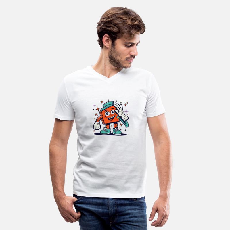 Retro Grinning Characters
