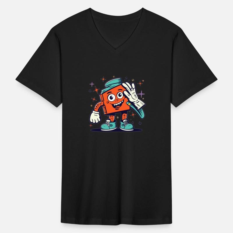 Retro Grinning Characters