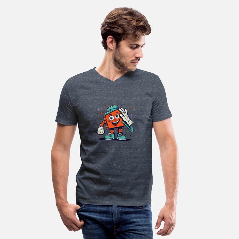 Retro Grinning Characters