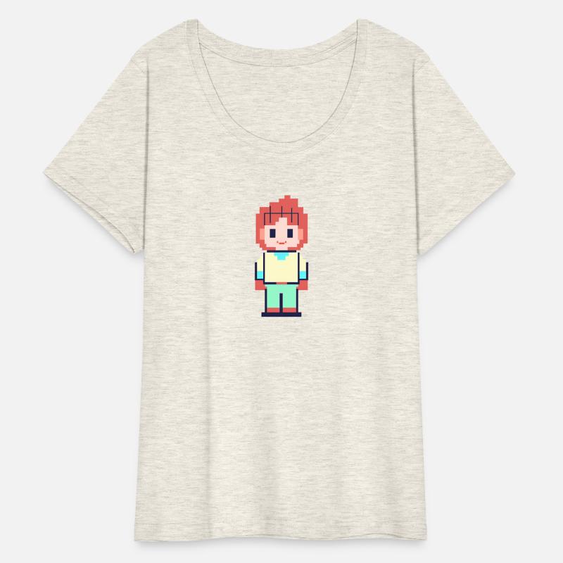 Retro Pixel Character Art