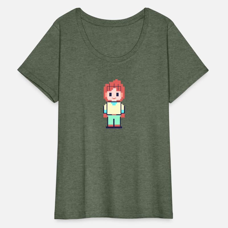 Retro Pixel Character Art