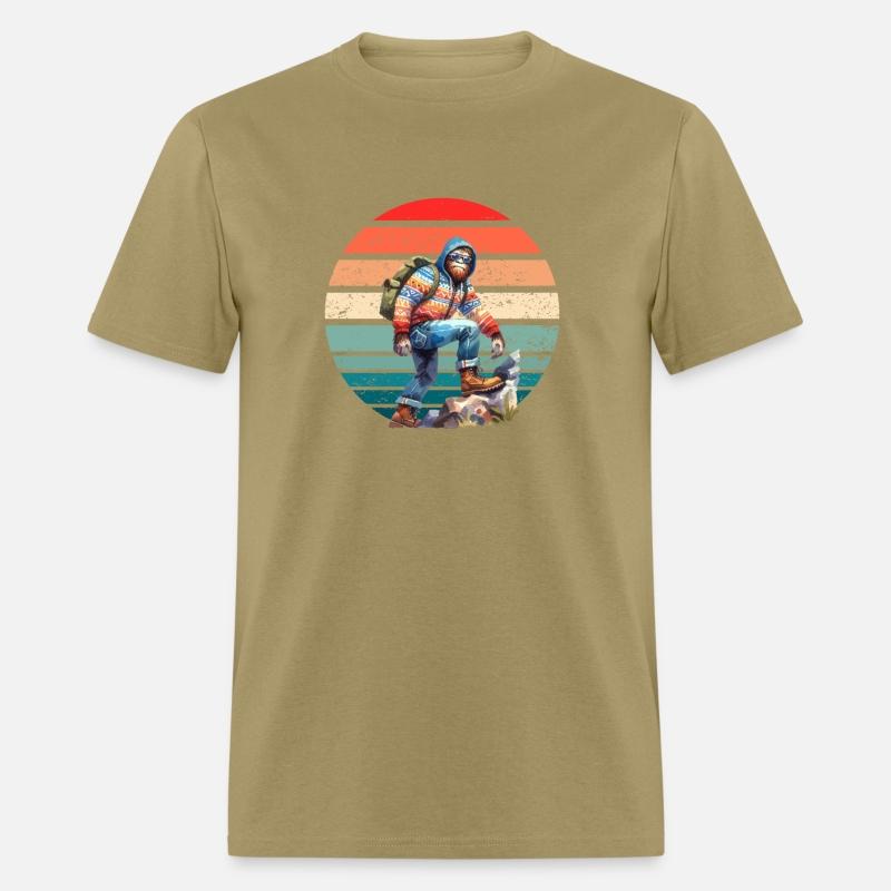 Retro Summit: Vintage-Inspired Hiking Adventure