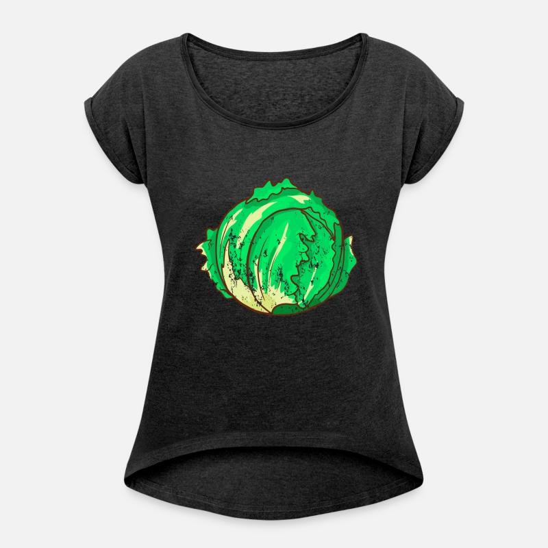 Retro Vintage Grunge Style Lettuce