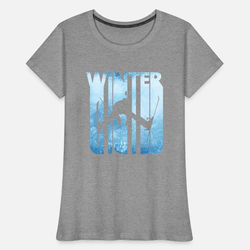 Retro Vintage Winter Holiday Gifts.Skiing Sports.