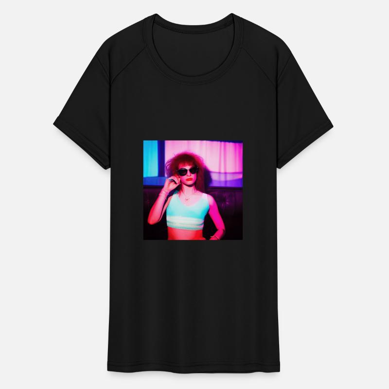 Retrowave Synthwave 80s Character Design